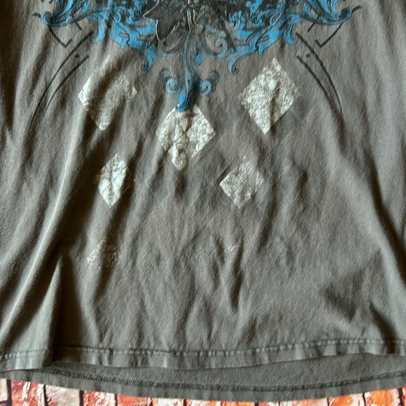 Men's Skulls Iron Cross T-Shirt Size XL - Picture 3 of 10